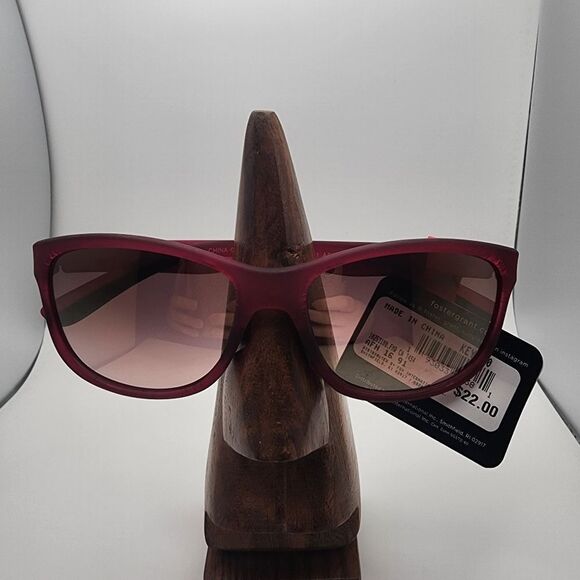 NWT Foster Grant Max Block Pink & Black Sunglasses - Picture 1 of 6